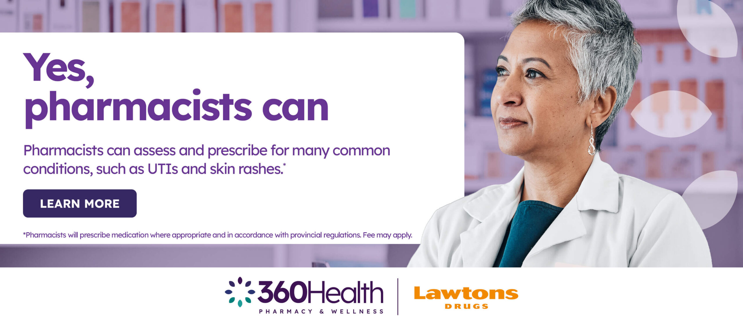 Pharmacists can help with care and advice