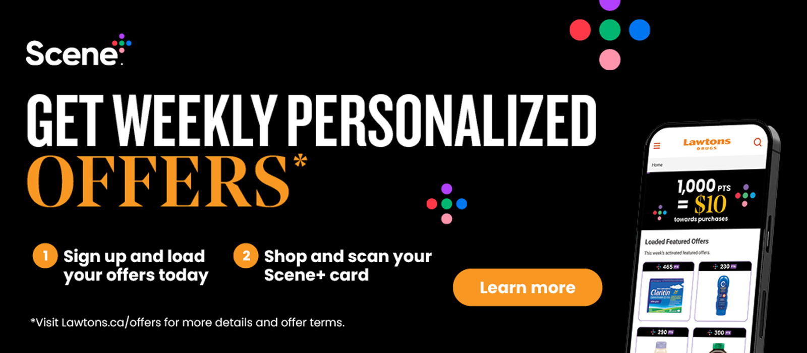 Get Weekly Personalized Offers